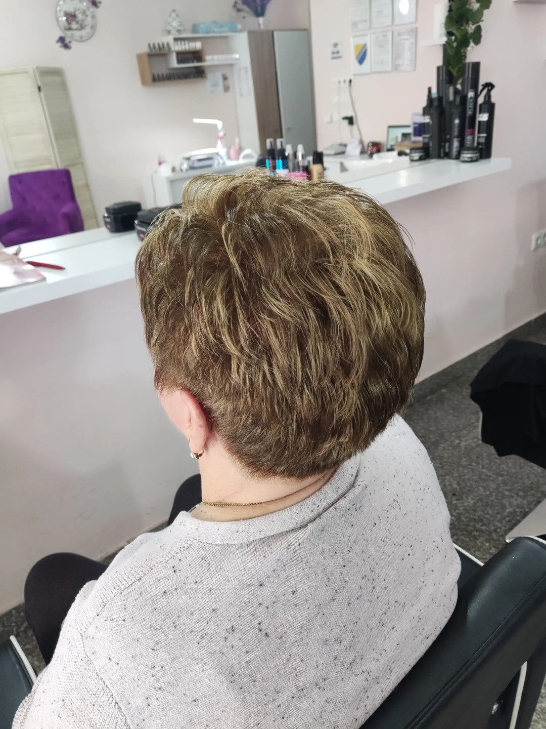 L'Amour beauty studio #sarajevo Pramenovi Pramenovi na foliju - kratka kosa