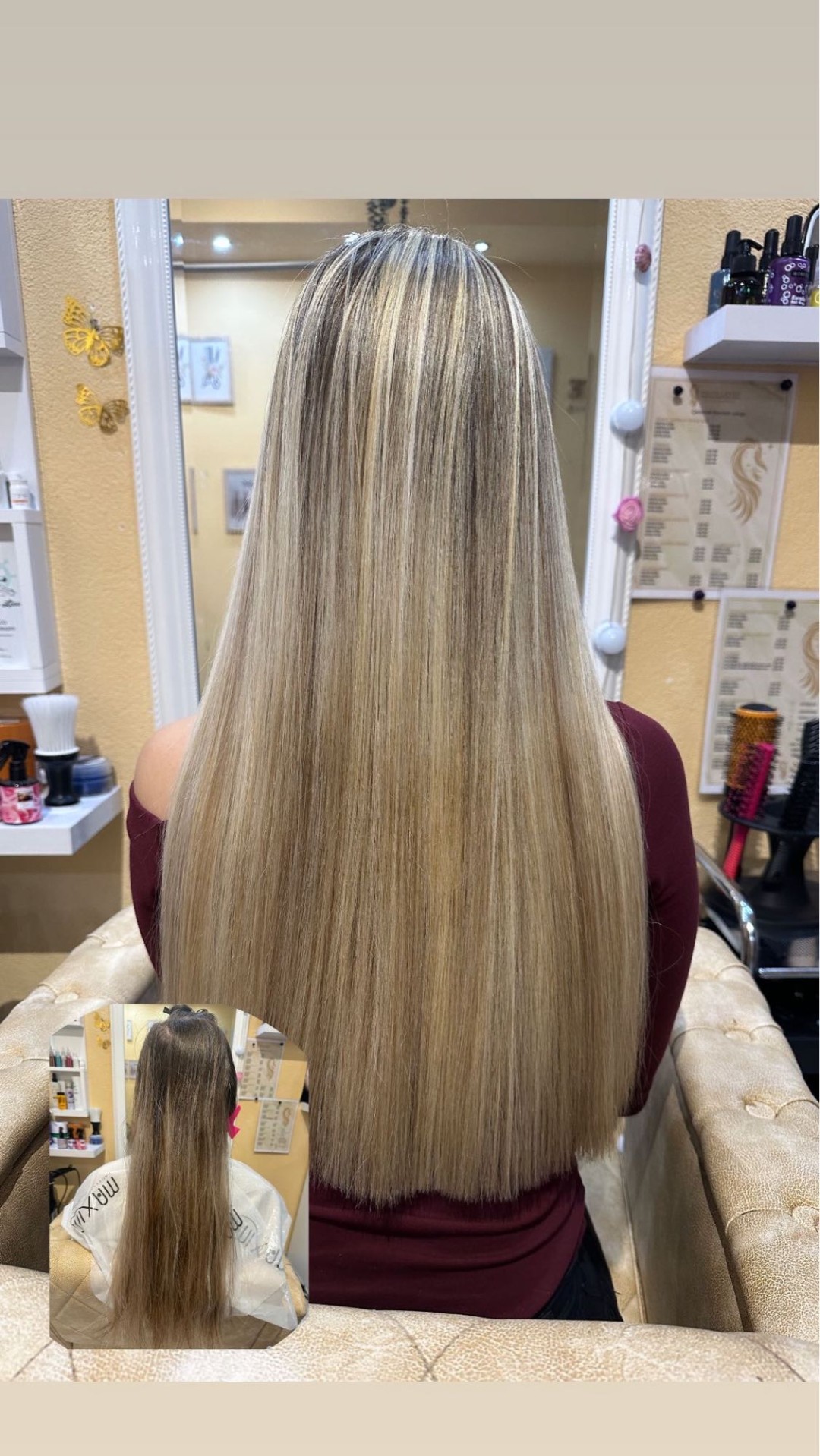 Poezija ljepote #sarajevo Pramenovi Pramenovi na foliju - ekstra duga kosa