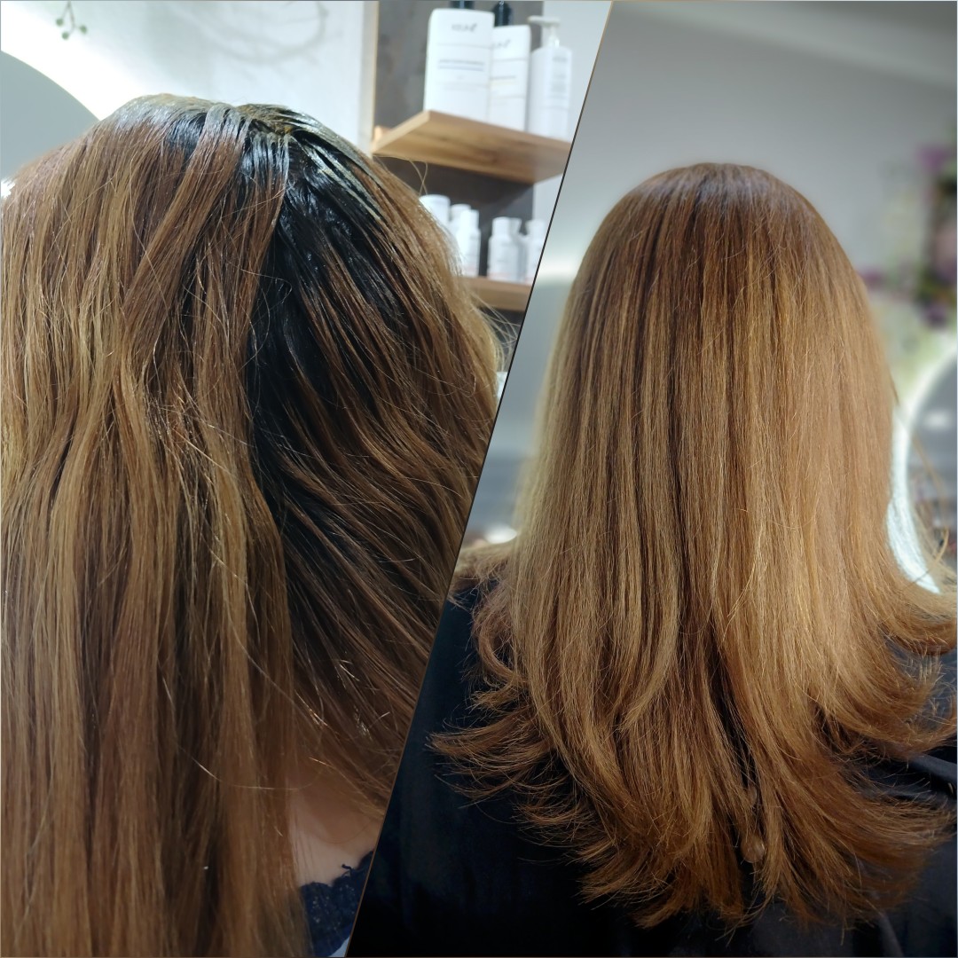 Michelle #zepce Farbanje kose Farbanje izrastka - sve dužine kose gusta kosa