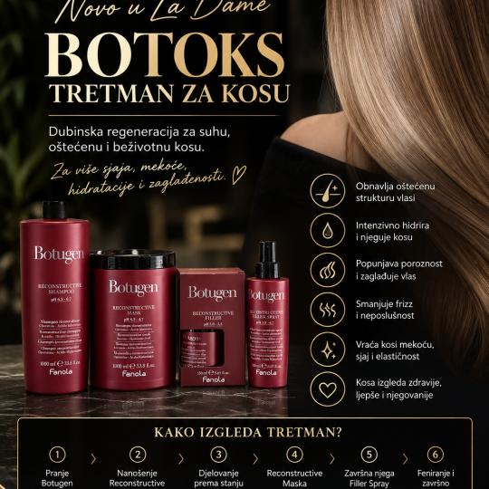 La Dame frizersko-kozmeticki salon usluga