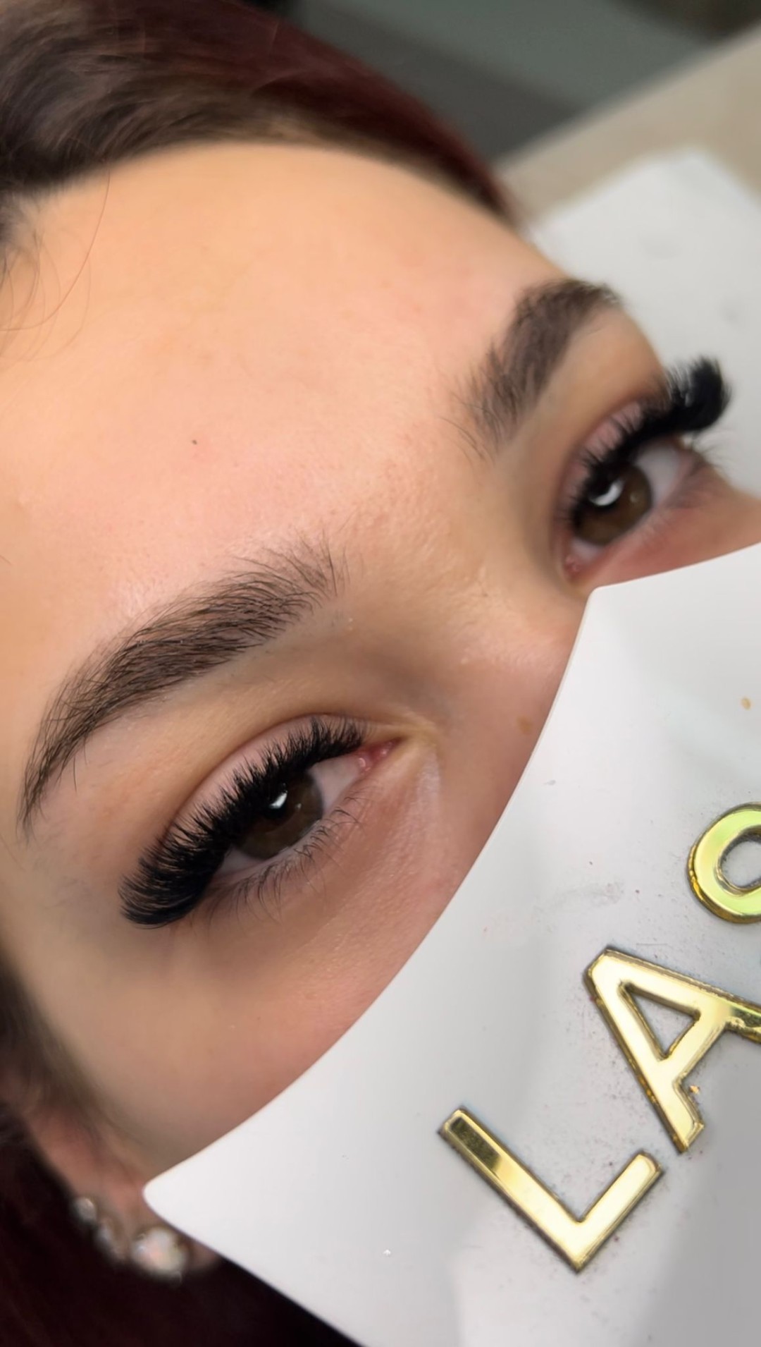 V3 Beauty #sarajevo Nadogradnja trepavica Korekcija nadogradnje svilenih trepavica ruskog volumena - 3 / 4 sedmice