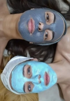 Poezija ljepote #sarajevo Piling lica Piling lica + špatula + masaža lica + maska