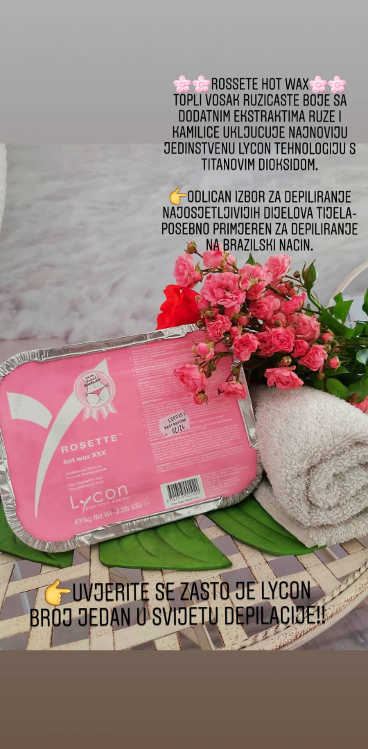 Relax Studio Hodžić #sarajevo Depilacija voskom Brazilska depilacija Lycon voskom