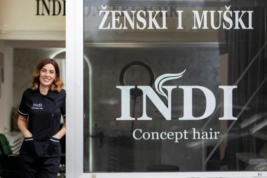 Frizerski salon Indi Concept Hair Sarajevo